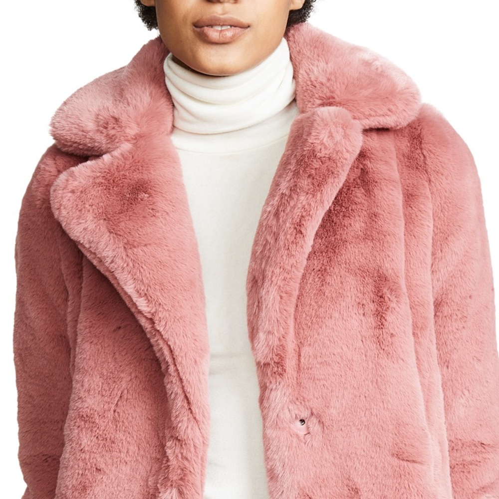 MKT Studio Faux Fur Coat